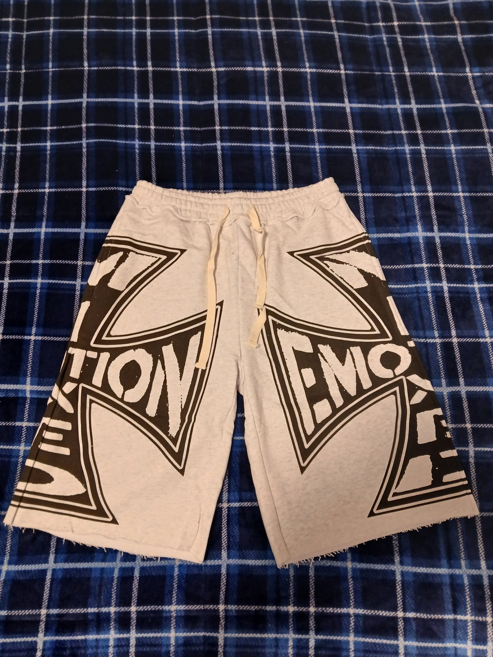Mixed Emotions White Shorts
